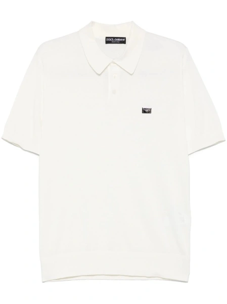 Tricou Polo Dolce & Gabbana alb