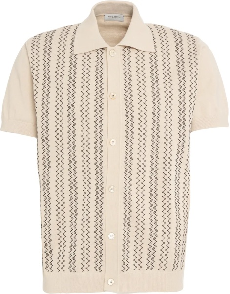 Tricou Polo Knit polo with embroidery