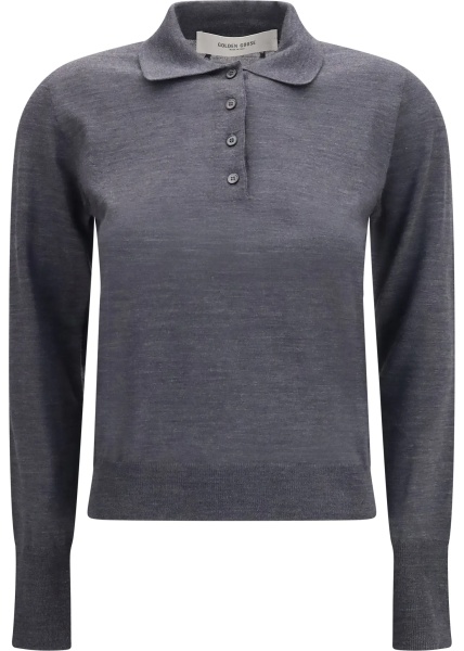 Tricou Polo Long sleeve merino wool Polo