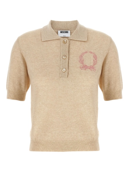 Tricou Polo Moschino neutru