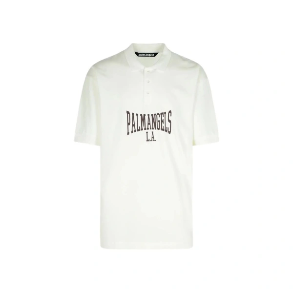Tricou Polo Palm Angels College Logo Polo