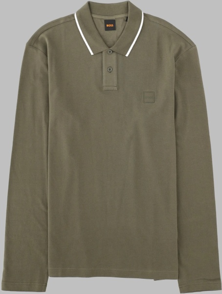 Tricou Polo Polo A Manica Lunga Con Logo