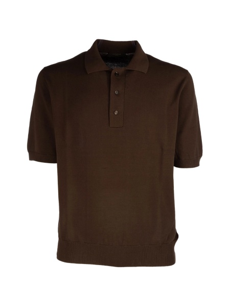 Tricou Polo SLOWEAR ZANONE maro
