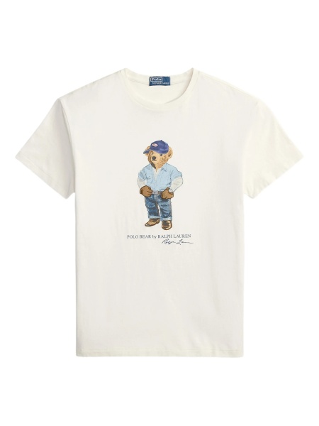 Tricou Ralph Lauren POLO BEAR alb