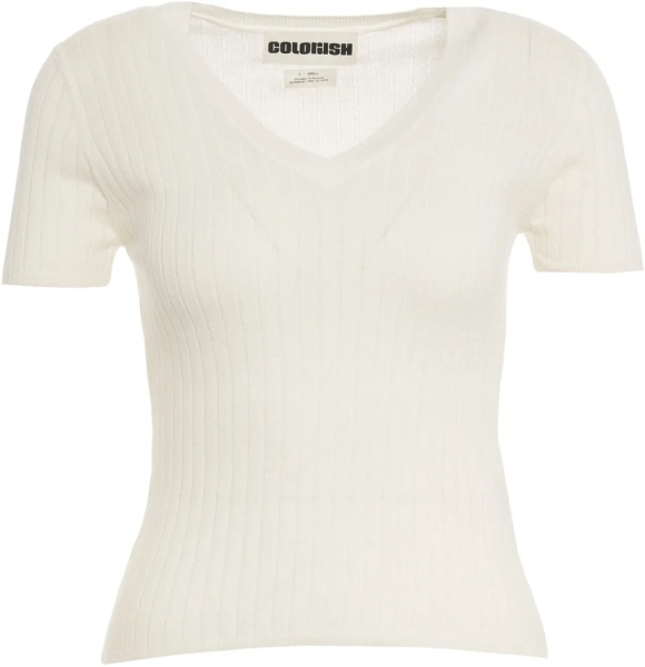Tricou Ribbed t-shirt 'Barefoot Drift'