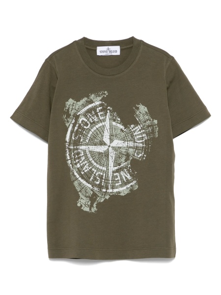 Tricou Stone Island verde