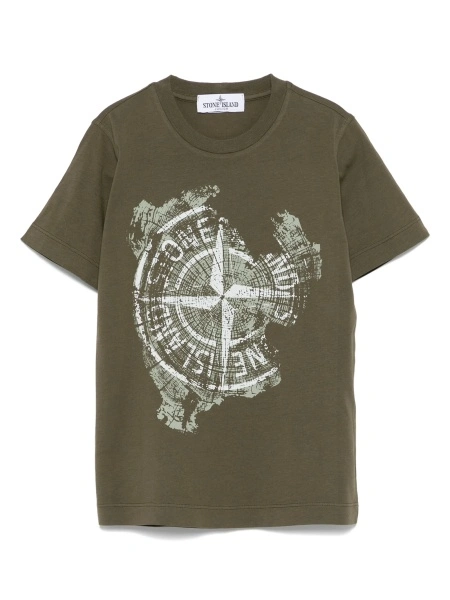 Tricou Stone Island verde
