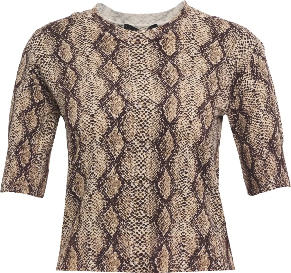 Tricou T-shirt with phyton print