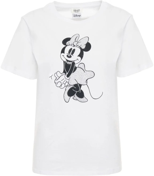 Tricou T-shirt with rhinestone application