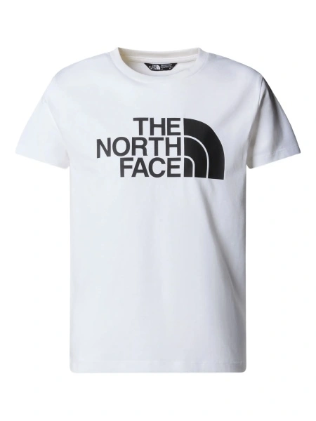 Tricou The North Face Kids alb