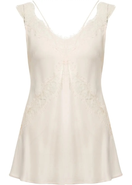 Tricou Twill top with embroidery