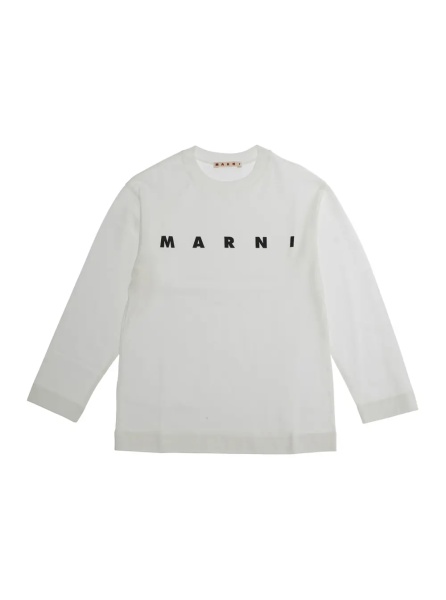 Tricou UNISEX LS T-SHIRT with long sleeves in White Cotton