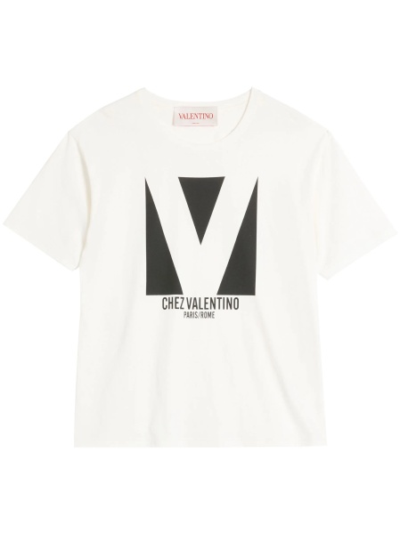 Tricou Valentino Garavani alb
