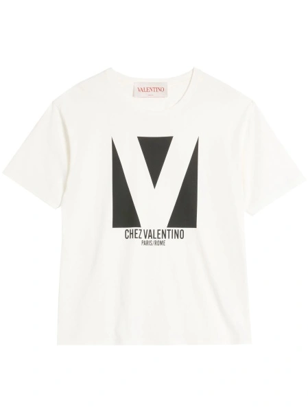 Tricou Valentino Garavani alb