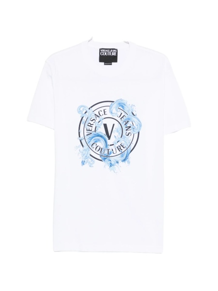 Tricou Versace Jeans Couture alb