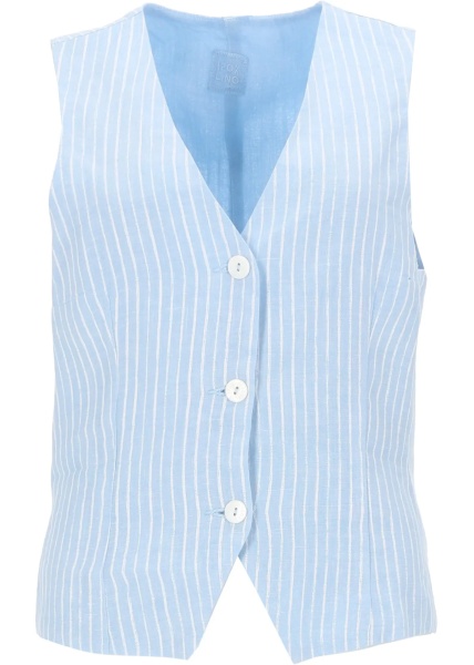 Vesta Gilet A Righe