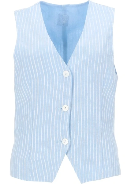 Vesta Gilet A Righe