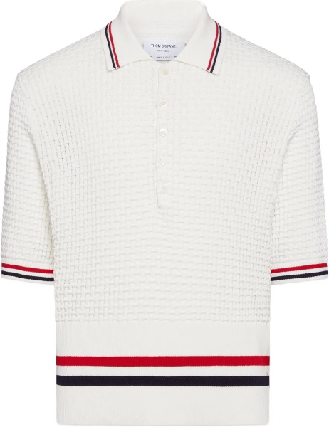 Woven cotton Polo Shirt