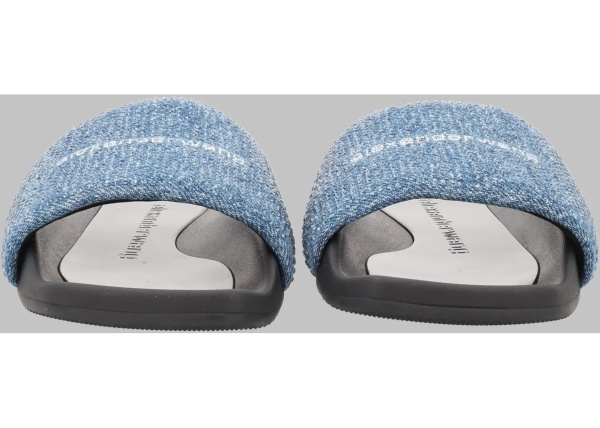 Balerini Sandalo Slide In Denim