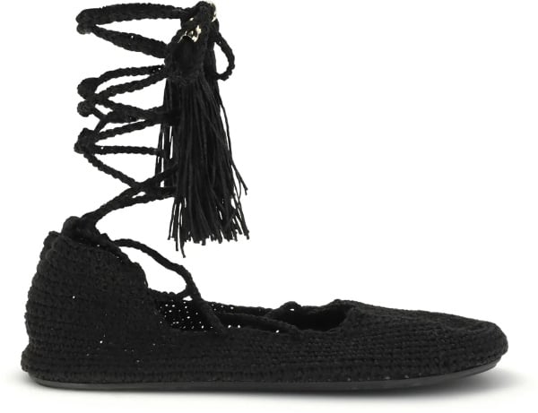 Balerini The Sound Of The Sea lace-up Ballerinas