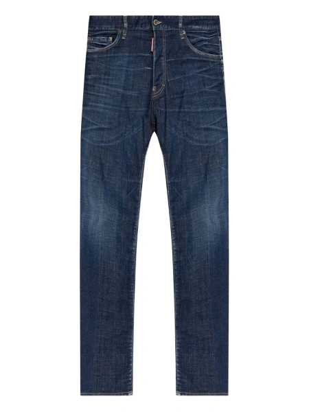 Blugi conici DSQUARED2 albastri