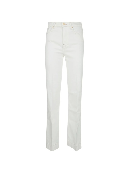 Blugi evazati 7 For All Mankind albi