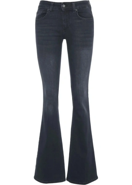 Blugi evazati Liu Jo Blue Denim negri