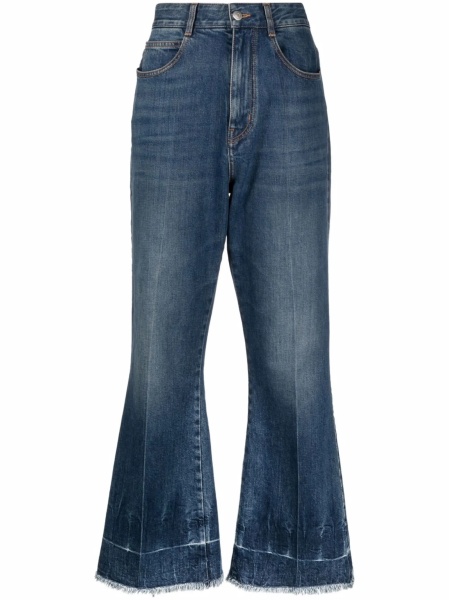 Blugi evazati Stella McCartney albastri