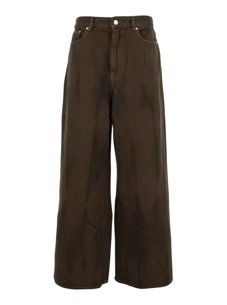 Blugi Ganni maro din denim