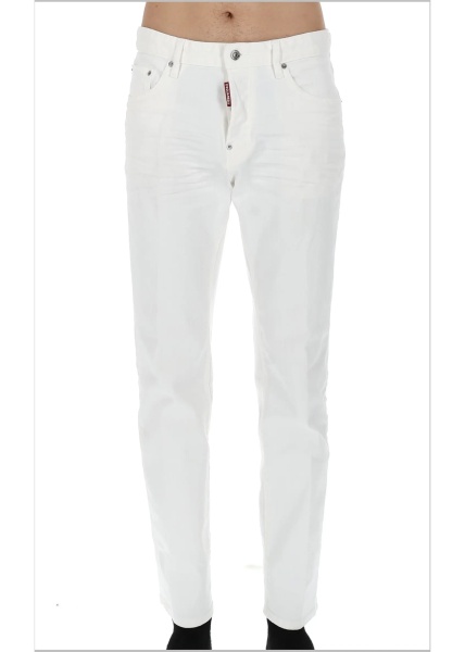 Blugi Jeans In Denim Di Cotone
