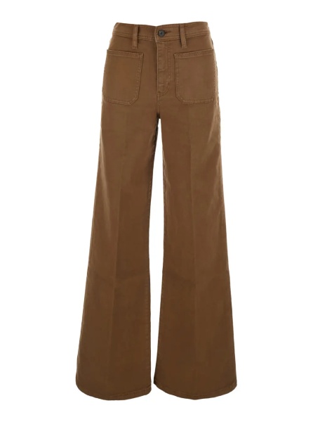 Blugi 'Le Slim Palazzo' Brown jeans with Wide Leg in Denim for Women