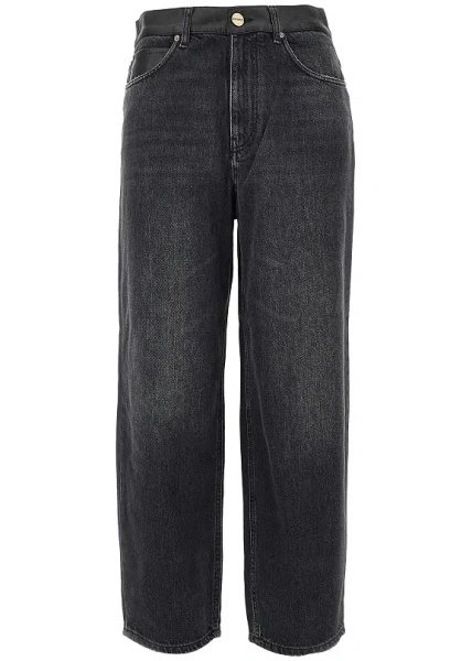 Blugi Pinko negri din denim