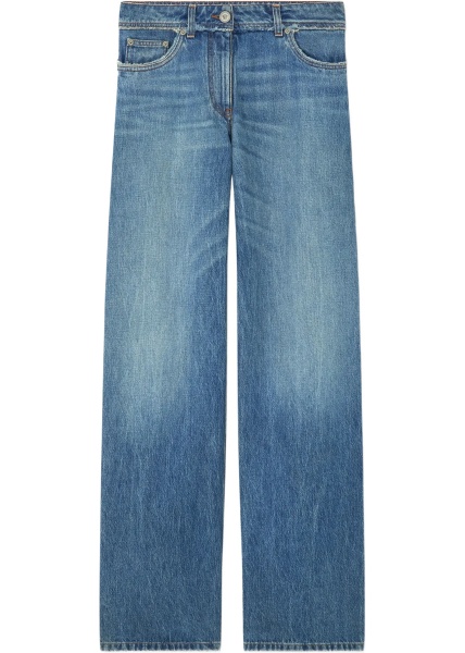Blugi Raw Cut Frayed Jeans