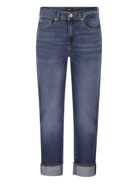 Blugi Skinny 7 For All Mankind albastri