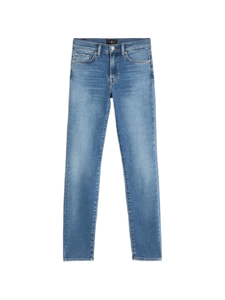 Blugi Skinny 7 For All Mankind albastri