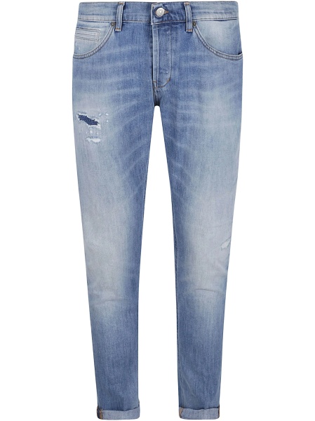 Blugi slim fit Dondup albastri