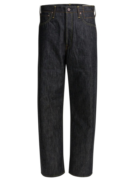 Blugi Straight Leg Jeans "Social Sculpture 01 Wide Raw"