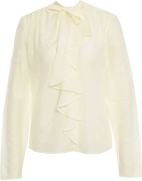 Bluza Blouse with bow collar