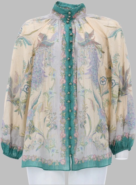 Bluza Camicetta A Balze "Indra"