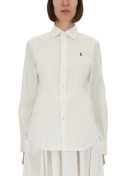 Bluza Camicia Classica Con Logo