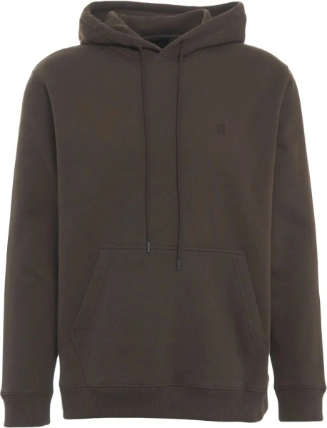 Bluza de trening Dondup maro din bumbac
