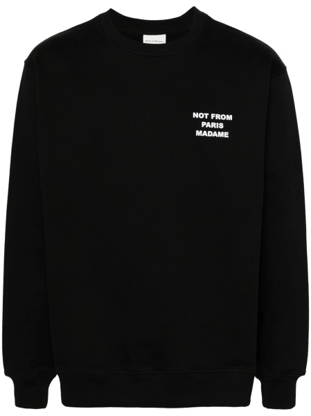 Bluza de trening DRÔLE DE MONSIEUR neagra