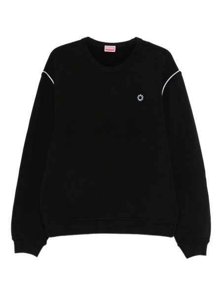 Bluza de trening Kenzo neagra din bumbac
