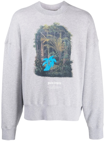 Bluza de trening Palm Angels gri