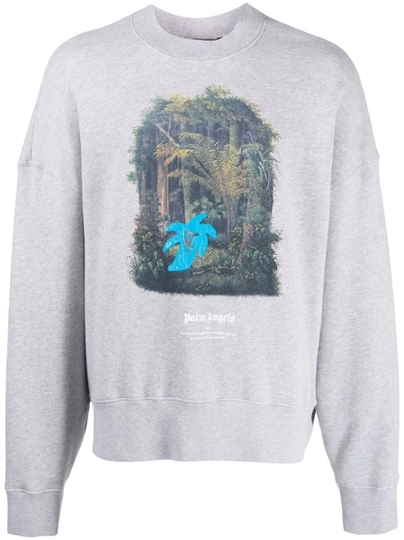 Bluza de trening Palm Angels gri
