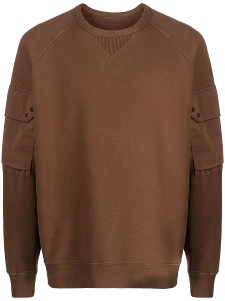 Bluza de trening TEN C maro