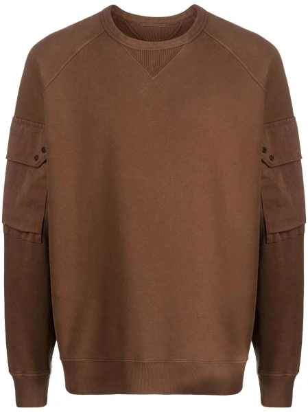 Bluza de trening TEN C maro