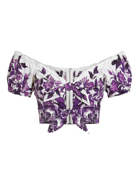 Bluza Dolce & Gabbana Majolica alba