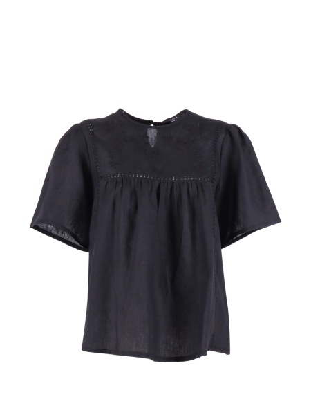 Bluza Max Mara neagra din in