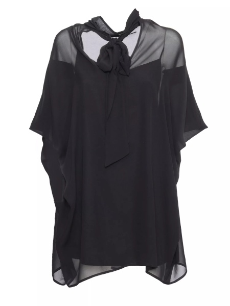Bluza P.A.R.O.S.H. TIe neck blouse